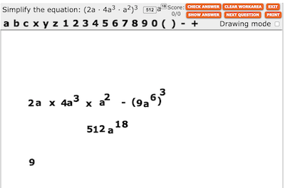 Exponents Workshop - Online or Printable